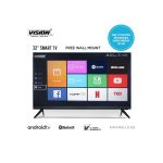 Vision Plus VP8832SF - 32″ Frameless Smart Android TV + 3 Months Showmax Subscription