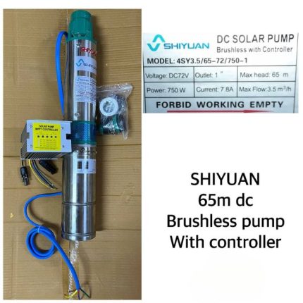 Shiyuan 65M DC BRUSHLESS PUMP WITH CONTROLLER