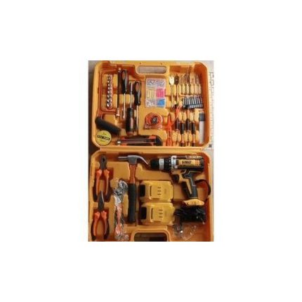 Dewalt 26V Cordless Electric Drill 47PC Tool Set WITH 2 Batteries