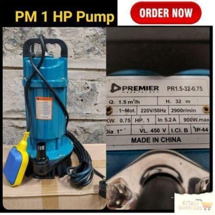 Premier Submersible Water Pump 1hp
