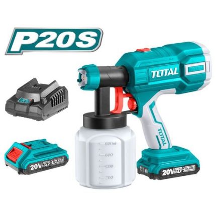TOTAL 20V Cordless Spray Gun TSGLI20402