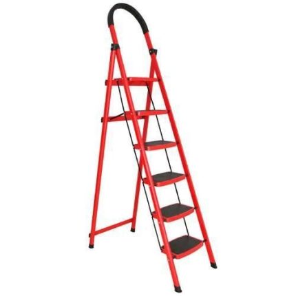 High Quality PORTABLE AND SPACE-SAVING 6 Steps Ladder