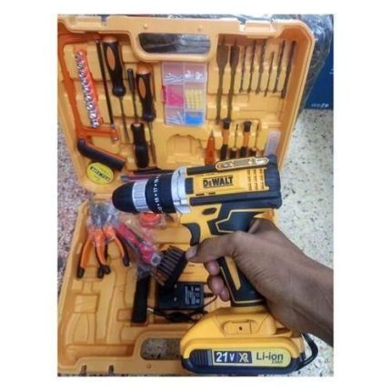 Dewalt Cordless Hammer Drill With Accessories