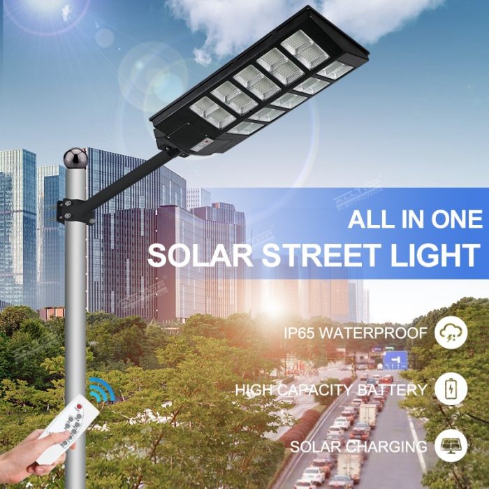 1000W Solar street light (0292A1000-01) - Image 5