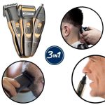 Geemy Rechargeable Hair Shaving Machine, Shaver- 3 In 1 - Image 2