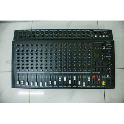 max Max 16CH Mixer With Amplifier DSP Effects, MP3 Player, USB, BT