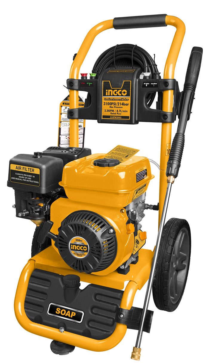 INGCO Gasoline pressure washer 7.0HP - Image 1