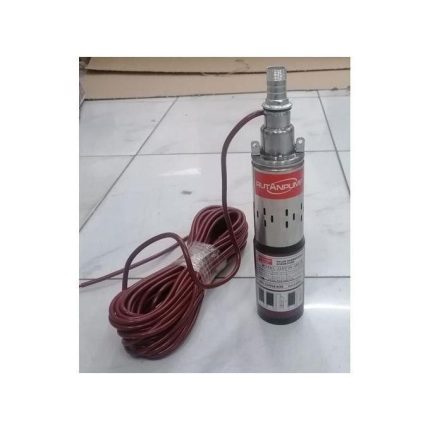 RUTANPUMP Water Pump Submersible Solar 24V 250Watt DC Battery Can Run On Battery Power Deep Water Well High Quality Imported Product Irrigation Village Fields Home Restaurants Hotels Office