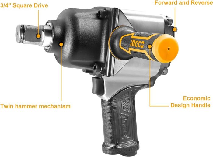 Air impact wrench INGCO AIW11223 - Image 1